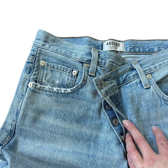 AGOLDE Criss Cross Upsized Jean Suburbia - Picture 5 of 10